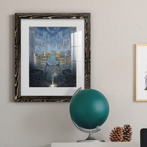 Solace - Barnwood Framed Art Print