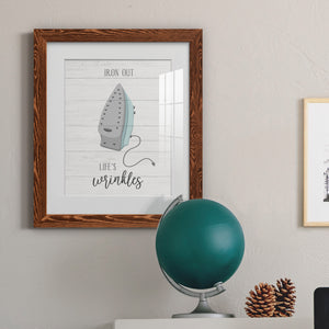 Iron Out - Premium Framed Print - Distressed Barnwood Frame - Ready to Hang