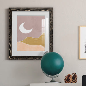 Sedona Moon - Premium Framed Print - Distressed Barnwood Frame - Ready to Hang