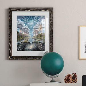 Genesis II - Barnwood Framed Art Print