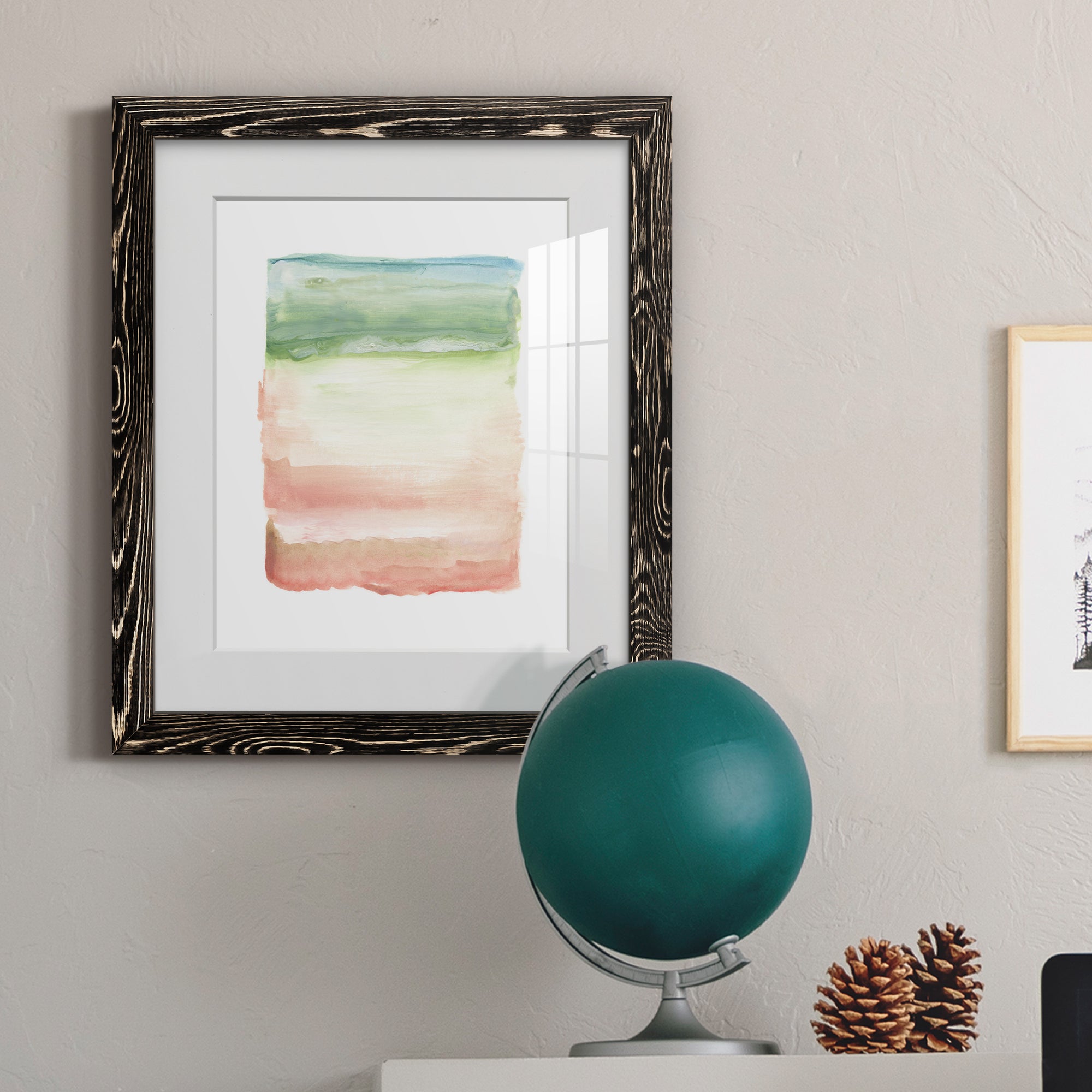 Skye I - Premium Framed Print - Distressed Barnwood Frame - Ready to Hang