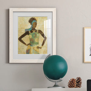 Tribal Vision I - Barnwood Framed Art Print