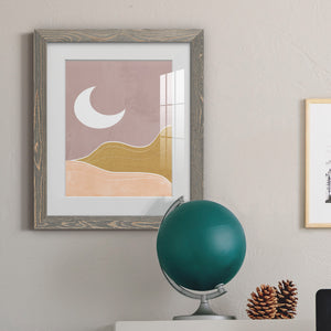 Sedona Moon - Premium Framed Print - Distressed Barnwood Frame - Ready to Hang