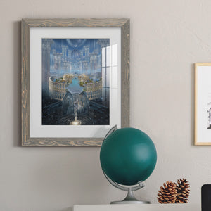 Solace - Barnwood Framed Art Print