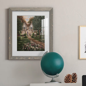 Carolina Evening I - Barnwood Framed Art Print