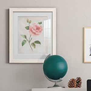 Grandiflora I - Barnwood Framed Art Print