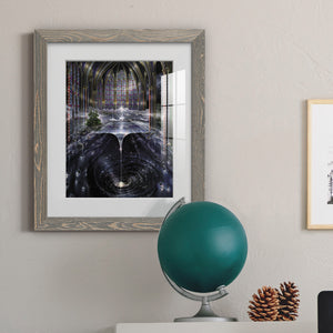 Genesis I - Barnwood Framed Art Print