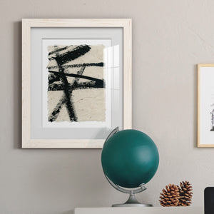 Lines Crossed III - Premium Framed Print - Distressed Barnwood Frame - Ready to Hang