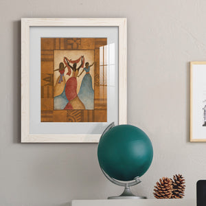 Rhythm - Barnwood Framed Art Print