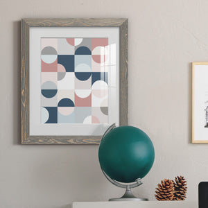 Modern Reflection - Barnwood Framed Art Print