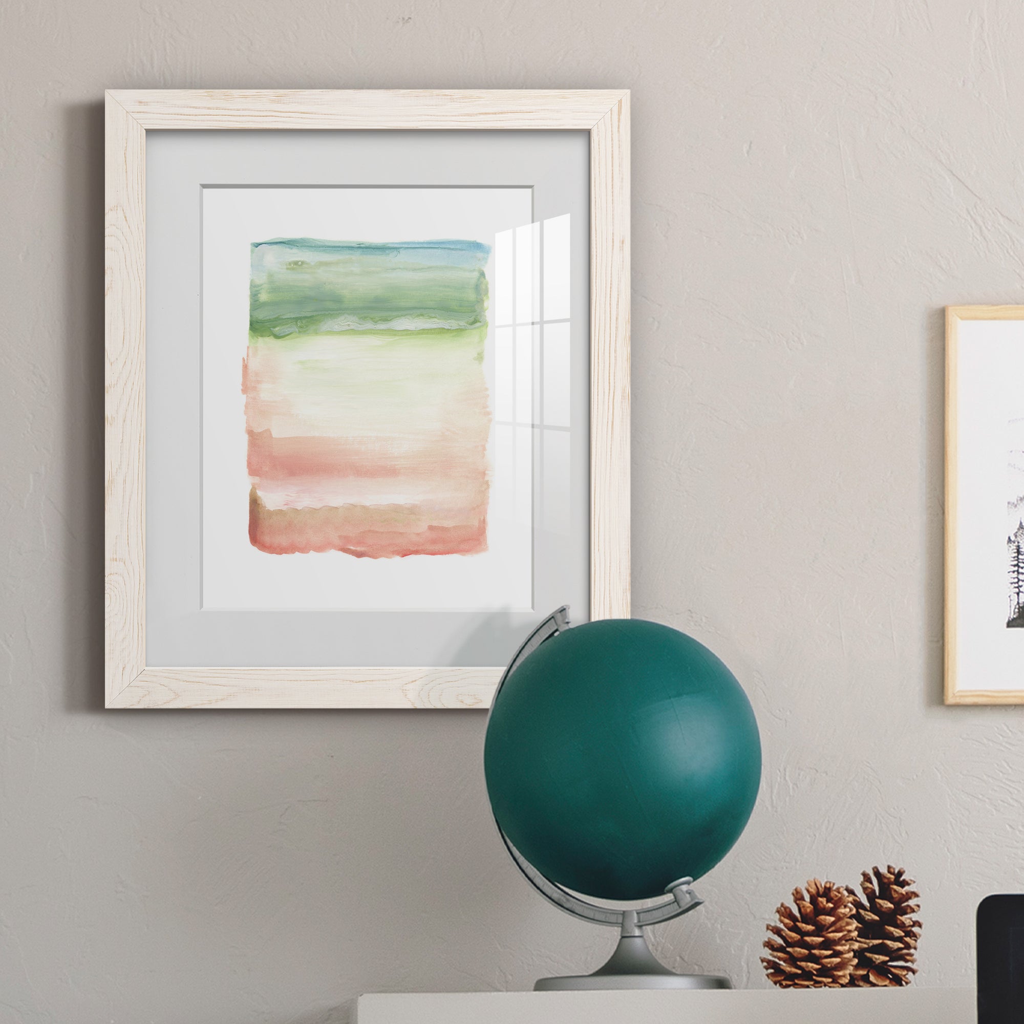 Skye I - Premium Framed Print - Distressed Barnwood Frame - Ready to Hang