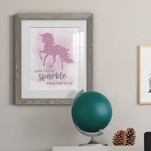 Sparkle - Barnwood Framed Art Print