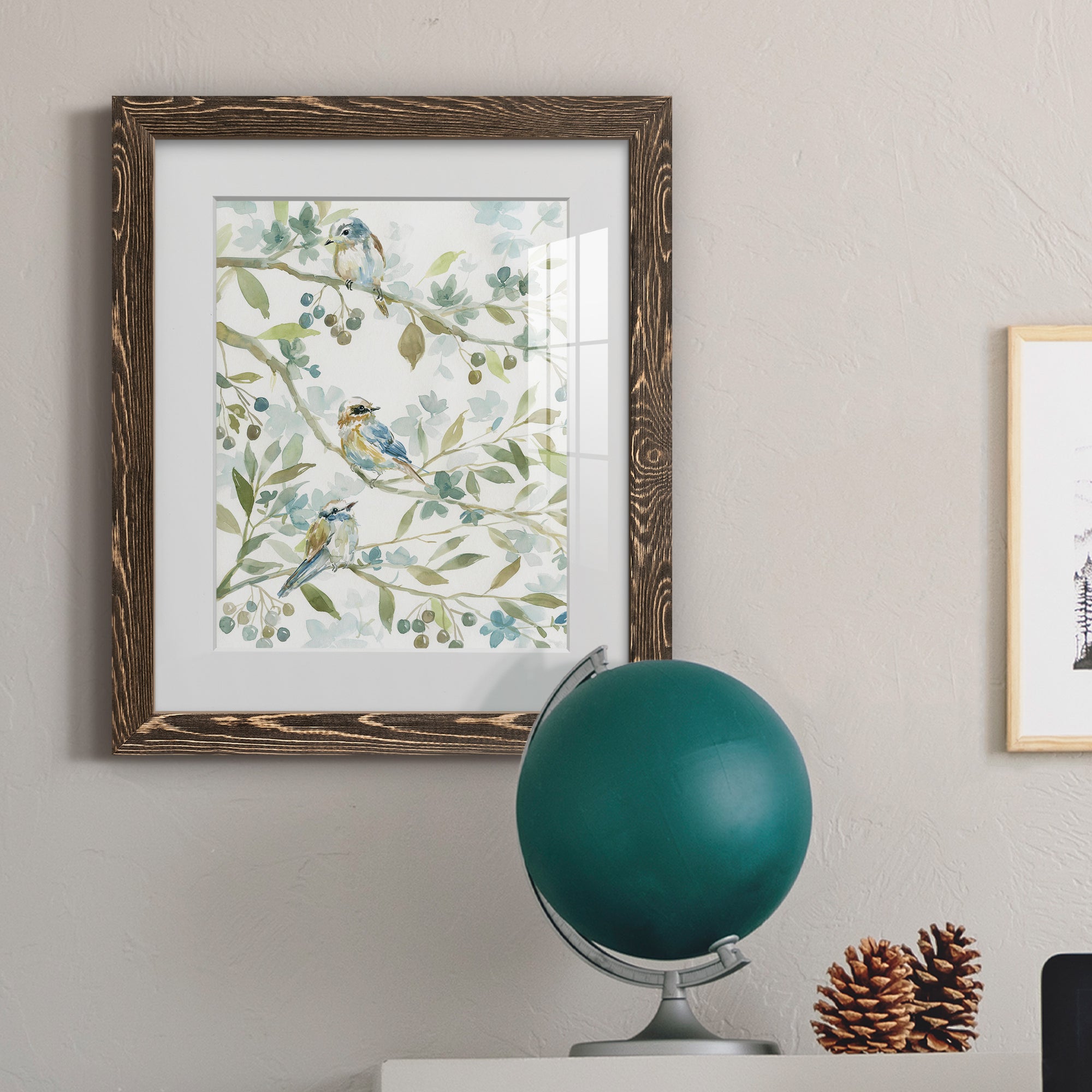 Spring Beginnings - Barnwood Framed Art Print