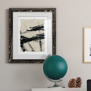 Lines Crossed II - Premium Framed Print - Distressed Barnwood Frame - Ready to Hang