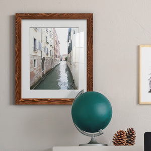 Venice Canal II - Premium Framed Print - Distressed Barnwood Frame - Ready to Hang