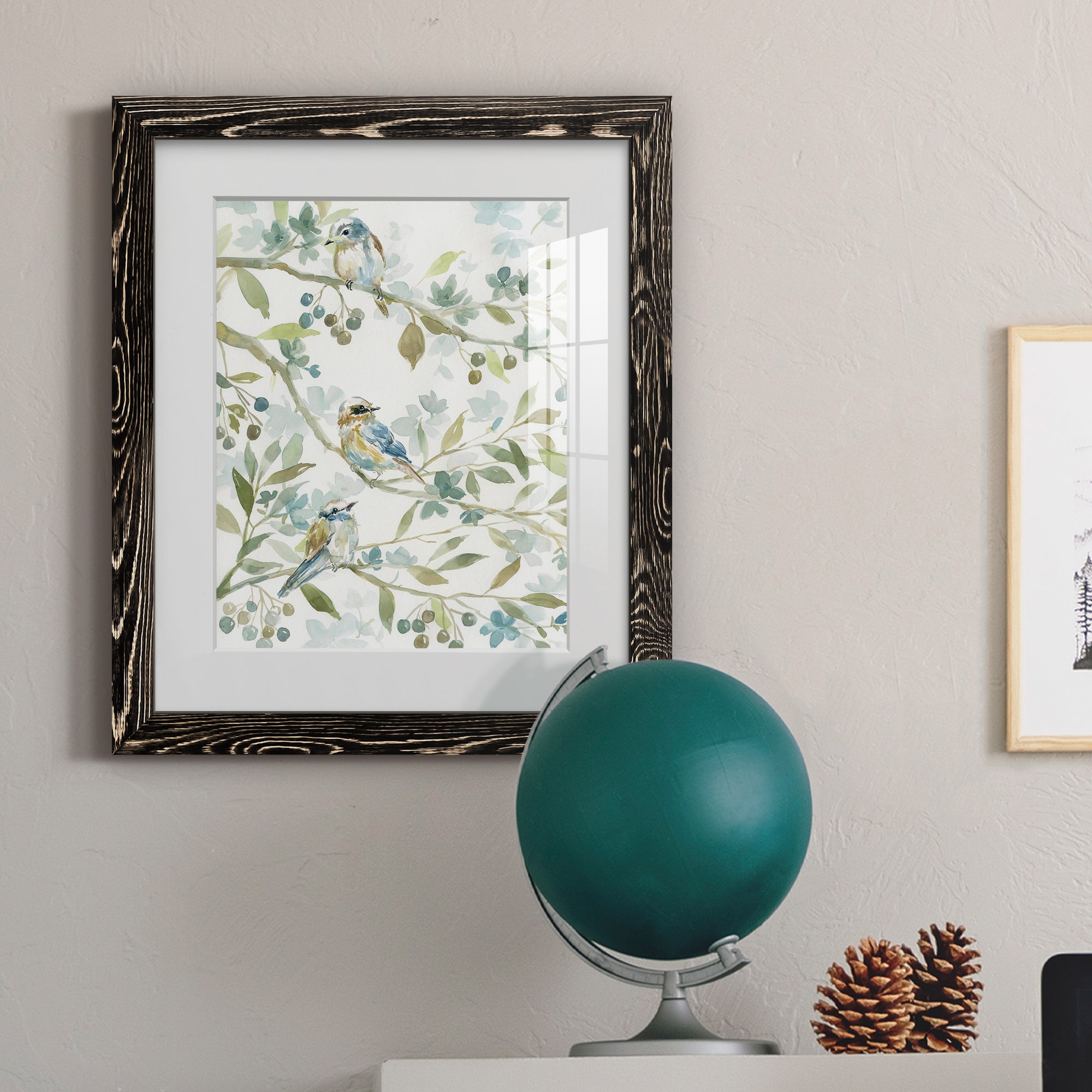 Spring Beginnings - Barnwood Framed Art Print