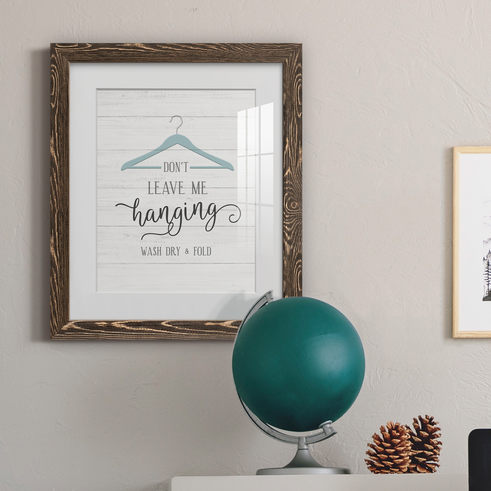 Don't Leave - Premium Framed Print - Distressed Barnwood Frame - Ready to Hang