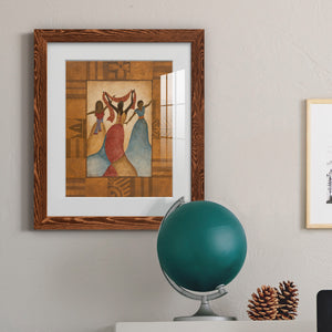 Rhythm - Barnwood Framed Art Print