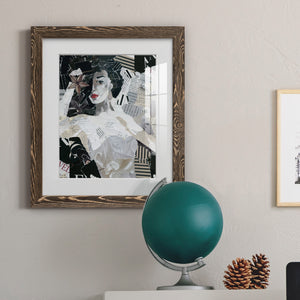 Runway Star - Barnwood Framed Art Print