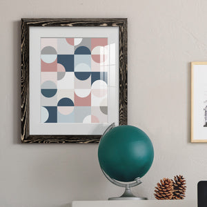 Modern Reflection - Barnwood Framed Art Print