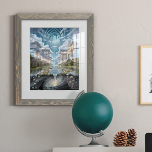 Genesis II - Barnwood Framed Art Print