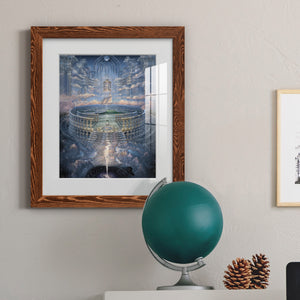 Solace II - Barnwood Framed Art Print