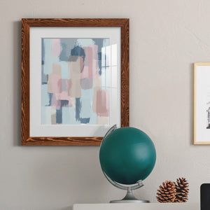 Mix of Spring - Barnwood Framed Art Print