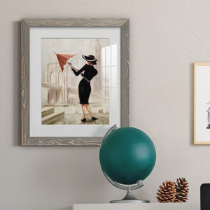 Hello, New York - Barnwood Framed Art Print