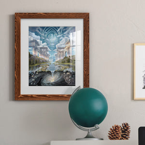 Genesis II - Barnwood Framed Art Print