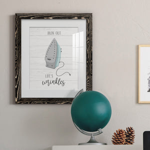 Iron Out - Premium Framed Print - Distressed Barnwood Frame - Ready to Hang