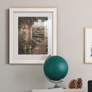 Evening in the Conservatory - Barnwood Framed Art Print