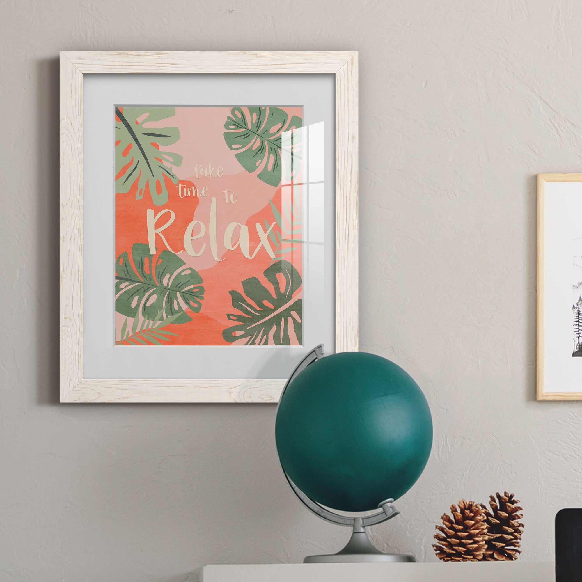 Take Time - Premium Framed Print - Distressed Barnwood Frame - Ready to Hang