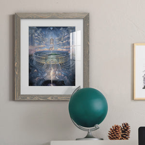 Solace II - Barnwood Framed Art Print