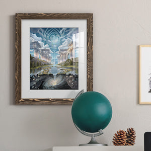 Genesis II - Barnwood Framed Art Print