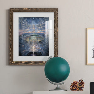 Solace II - Barnwood Framed Art Print