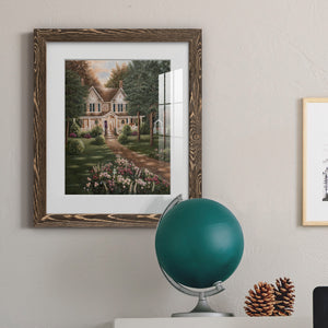 Carolina Evening I - Barnwood Framed Art Print