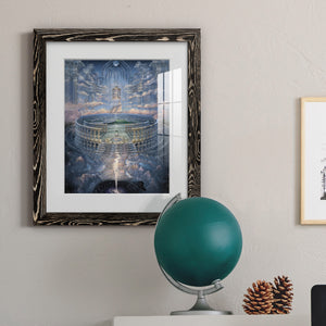 Solace II - Barnwood Framed Art Print