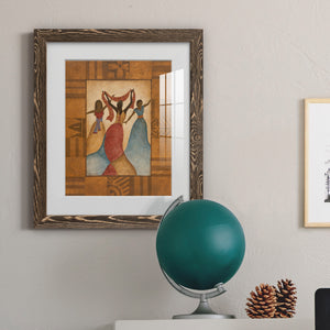 Rhythm - Barnwood Framed Art Print