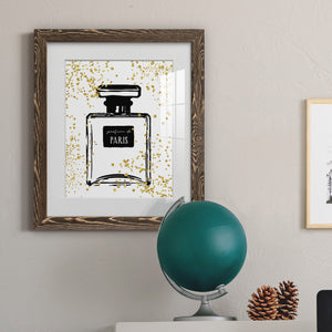 Glitter Perfume I - Barnwood Framed Art Print