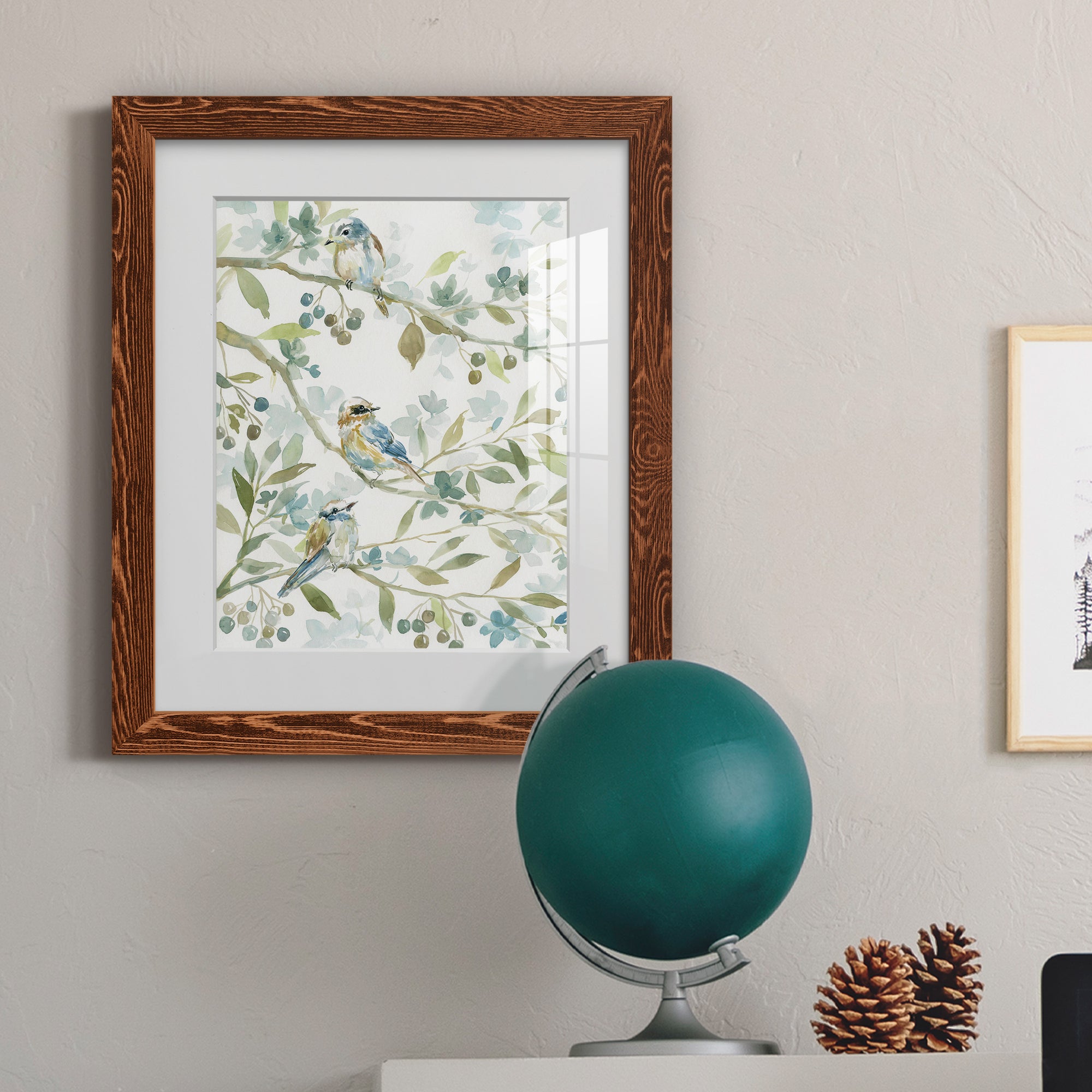 Spring Beginnings - Barnwood Framed Art Print