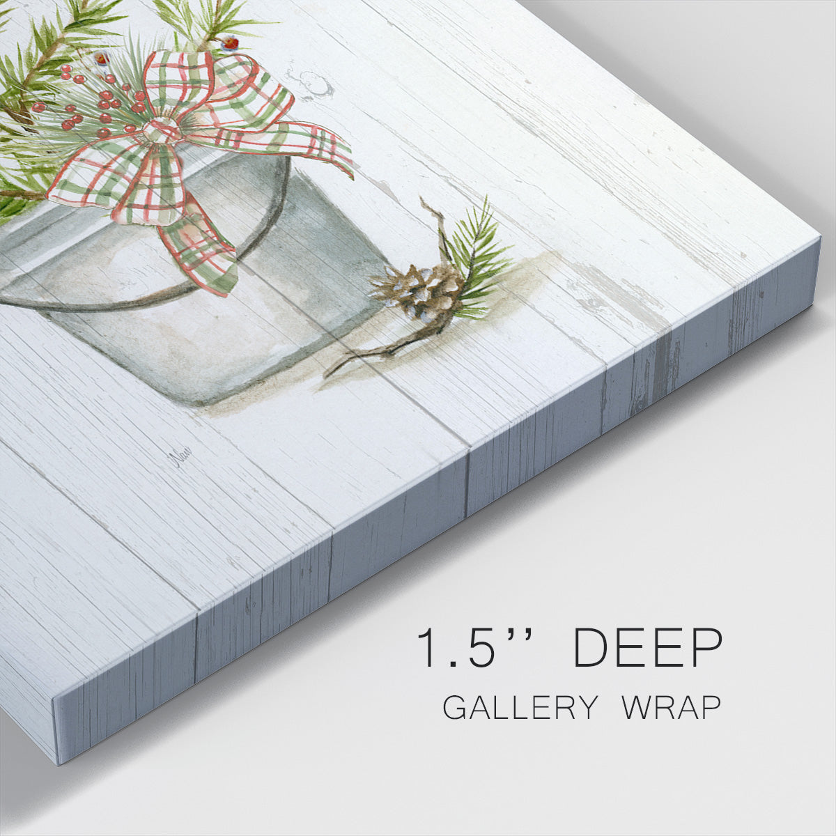 Winter Pine I - Gallery Wrapped Canvas