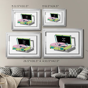 Record Shop II - Modern Framed Art Print