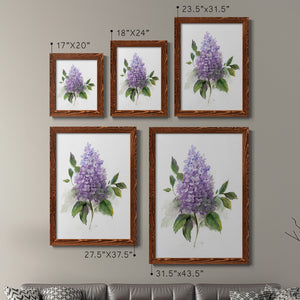 Lilac Romance I - Premium Framed Canvas 2 Piece Set - Ready to Hang