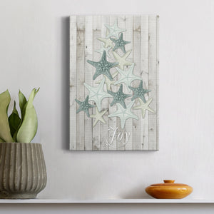 Coastal Christmas III Premium Gallery Wrapped Canvas - Ready to Hang