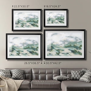 Verdant Hillside I - Modern Framed Art Print