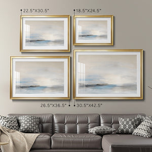 Soft Distance - Modern Framed Art Print