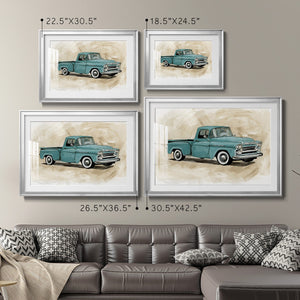 Pickup III - Modern Framed Art Print