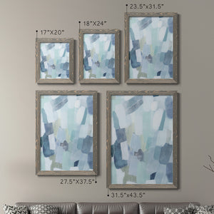 Dusky Gale I - Barnwood Framed Canvas Set