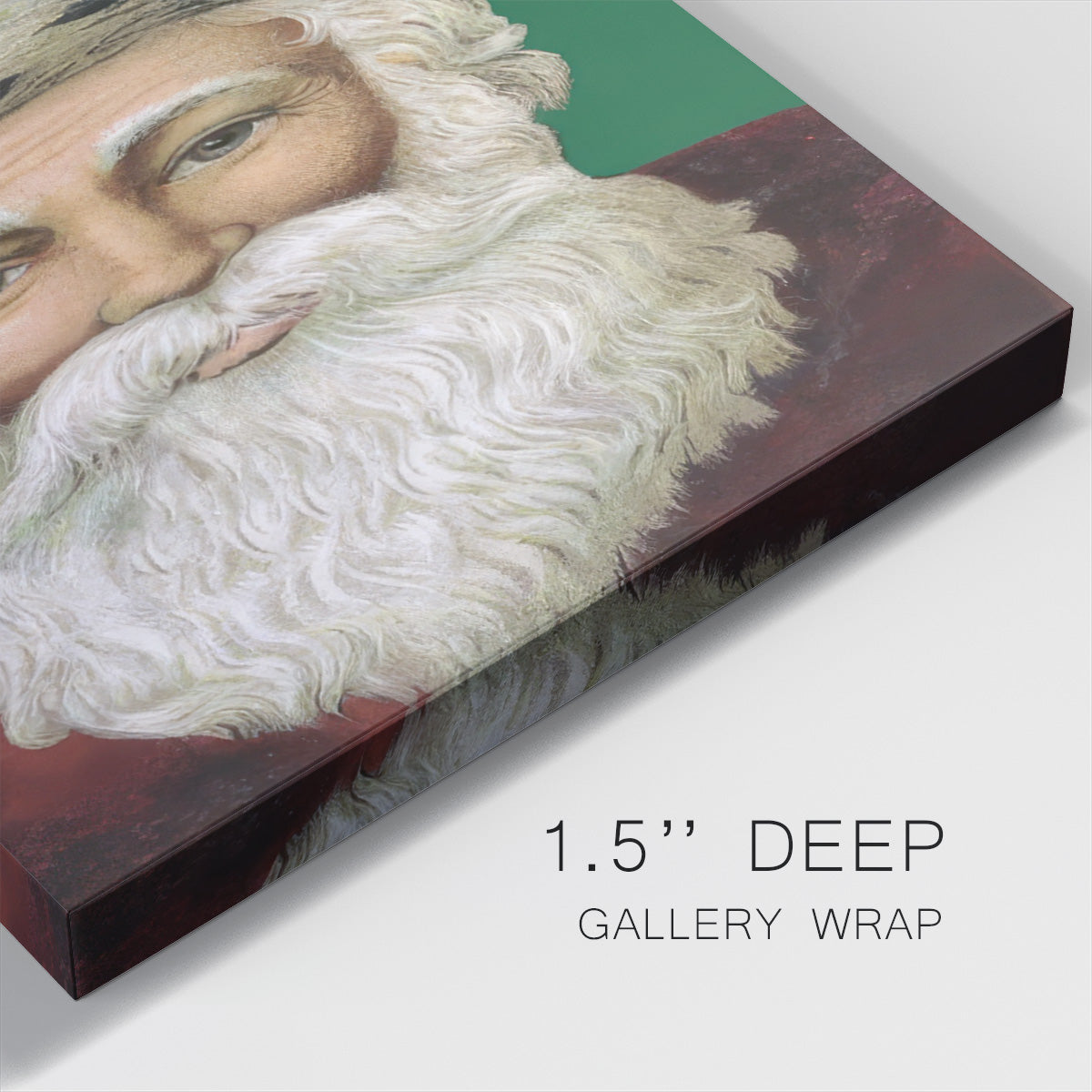 Retro Santa Claus I - Gallery Wrapped Canvas