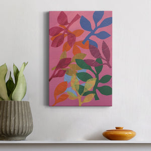 Vivid Stems III - Canvas Art Print